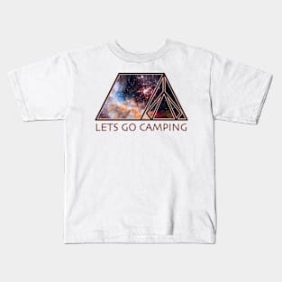 Lets Go Camping Kids T-Shirt